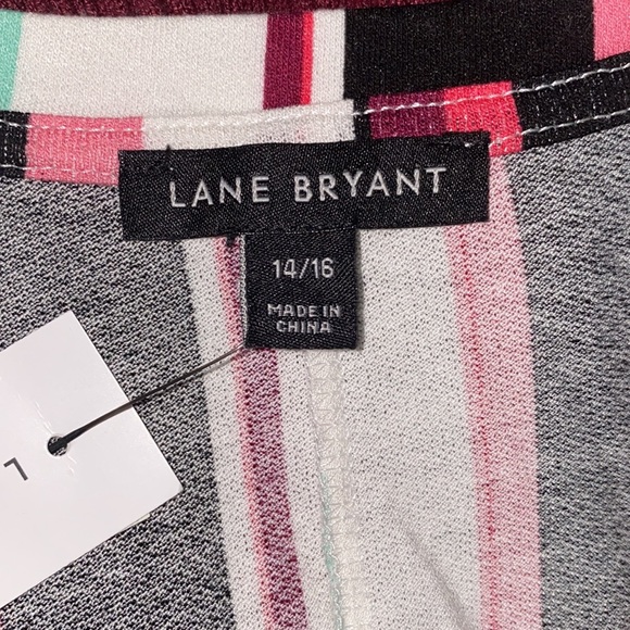 Lane Bryant Striped Swing Top - Picture 4 of 5